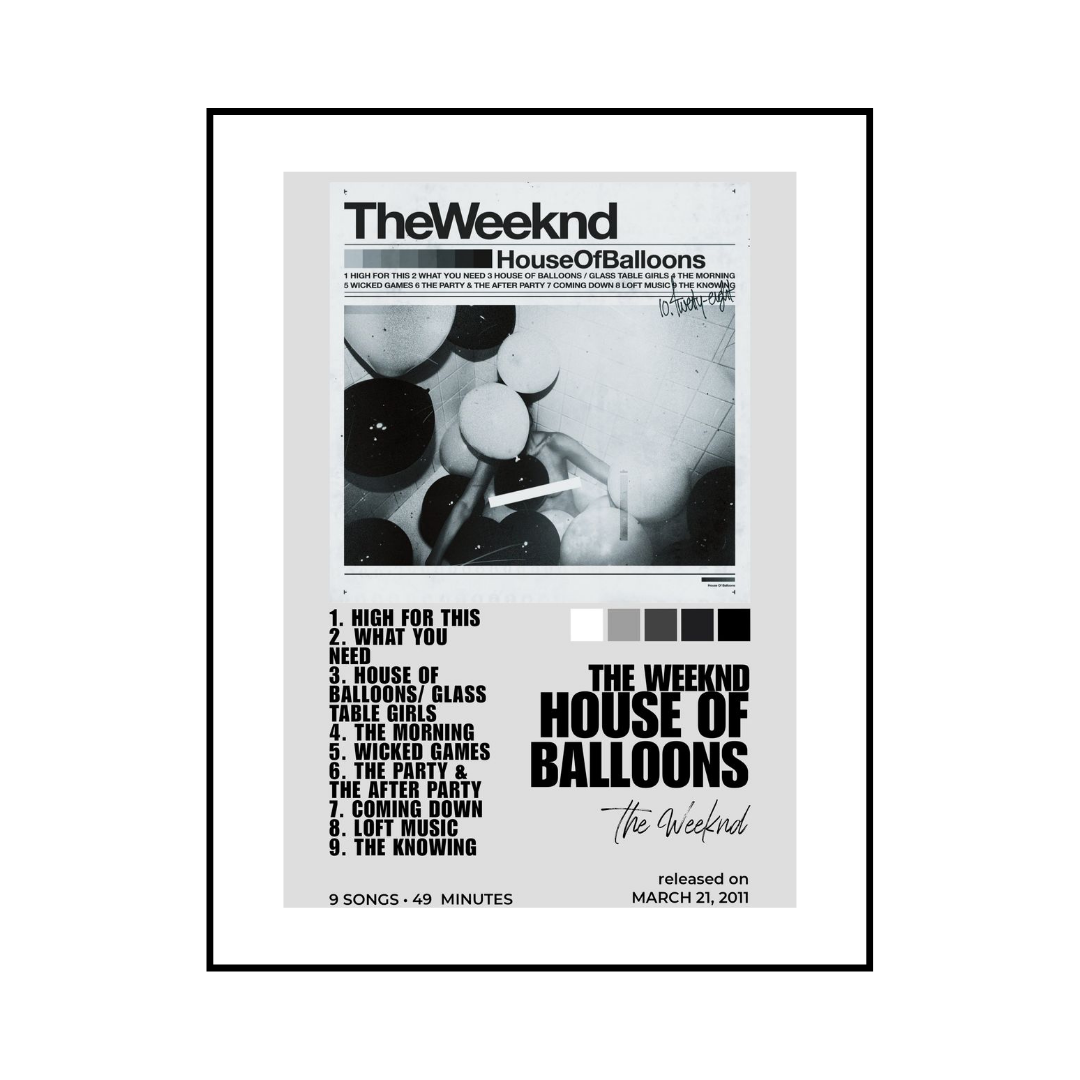 The Weeknd Poster - HIPHOPIST