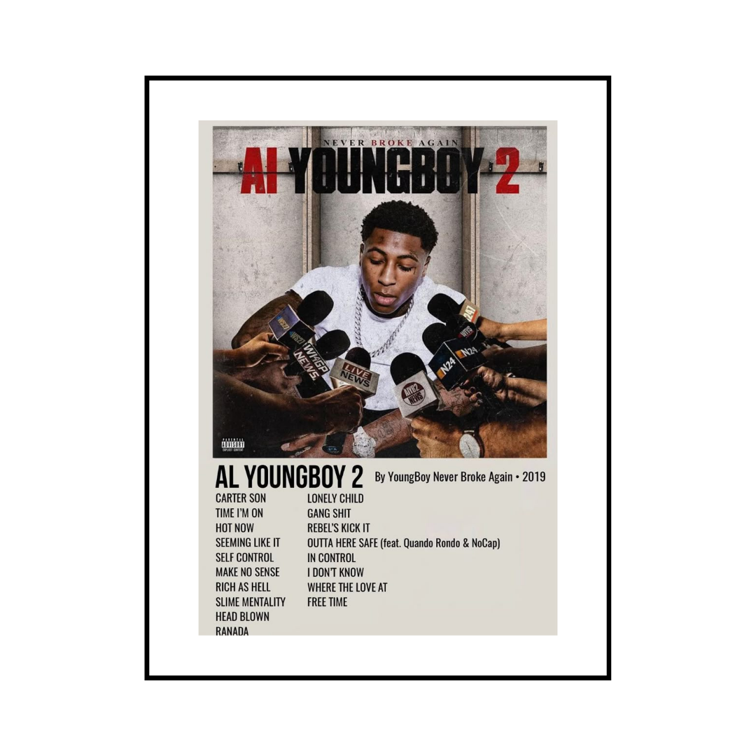 NBA Youngboy Poster - HIPHOPIST