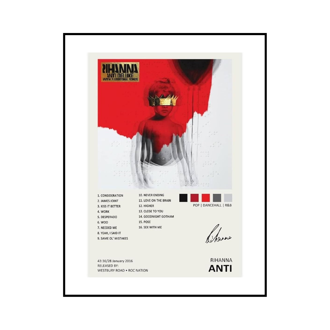 Rihanna Poster - HIPHOPIST
