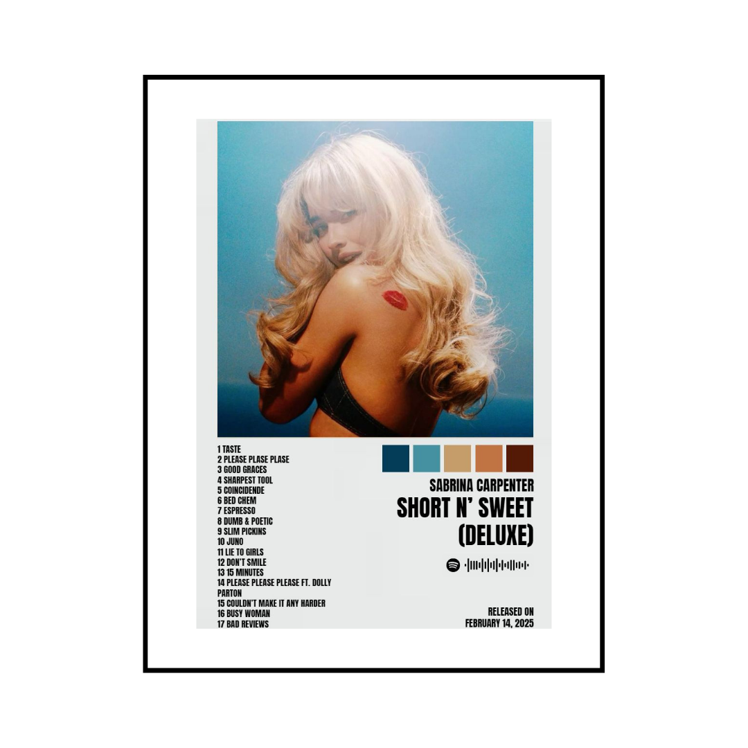 Sabrina Carpenter Poster - HIPHOPIST