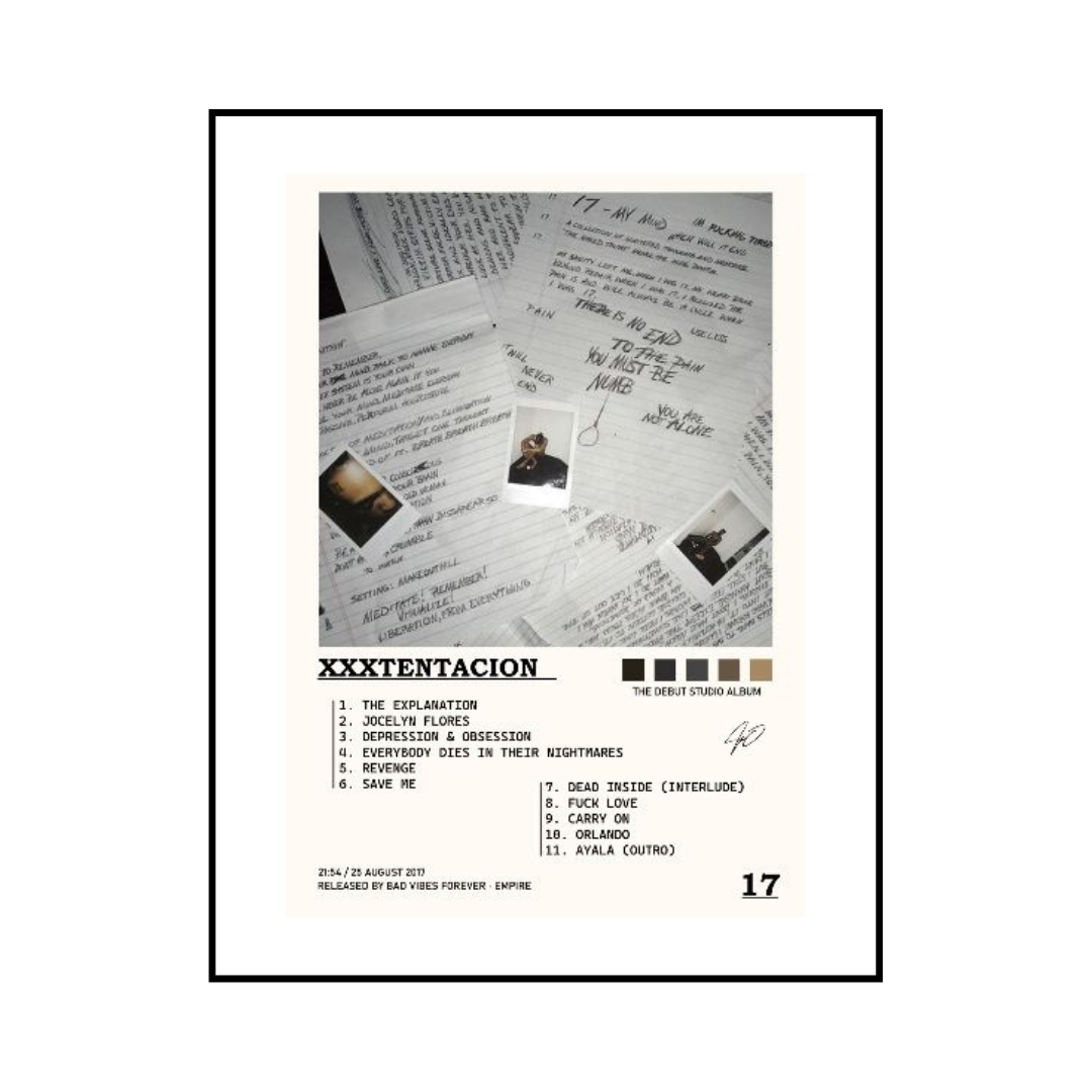 XXX Tentacion Poster - HIPHOPIST